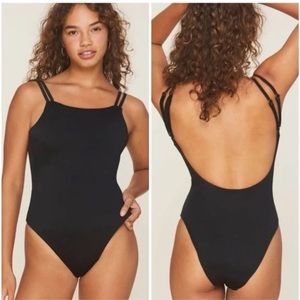 NWT- ANDIE Swim The Rockaway One Piece Swimsuit in Black